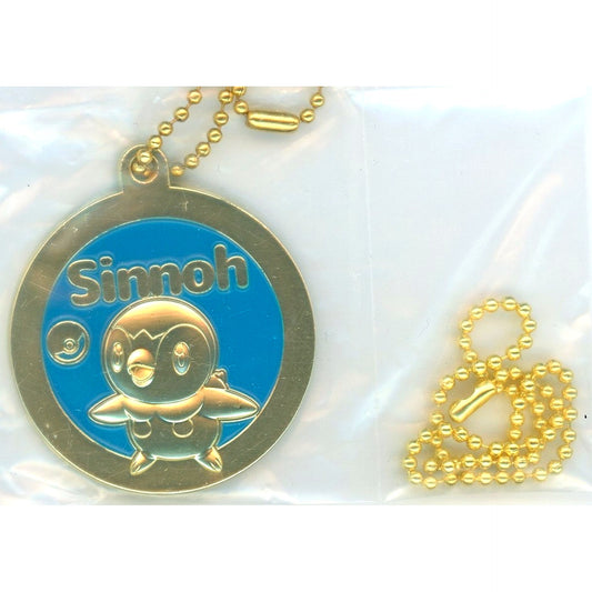 Piplup 30th Anniversary J Prize Ichiban Kuji Pokemon 30th Anniversary Vol. 1 Metal Charm [USED]