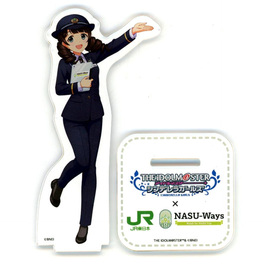 Mutsumi Ujiie Acrylic Stand The Idolmaster Cinderella Girls x JR East deremaas at NASU-Ways [USED]