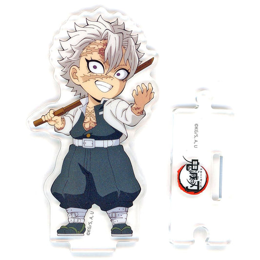 Sanemi Shinazugawa Demon Slayer: Kimetsu no Yaiba x ufotable Cafe x Machi Asobi CAFE Connected Gathering 2026 Hashira Training Arc Wooden Sword Original Mini Chara Random Acrylic Stand A [USED]