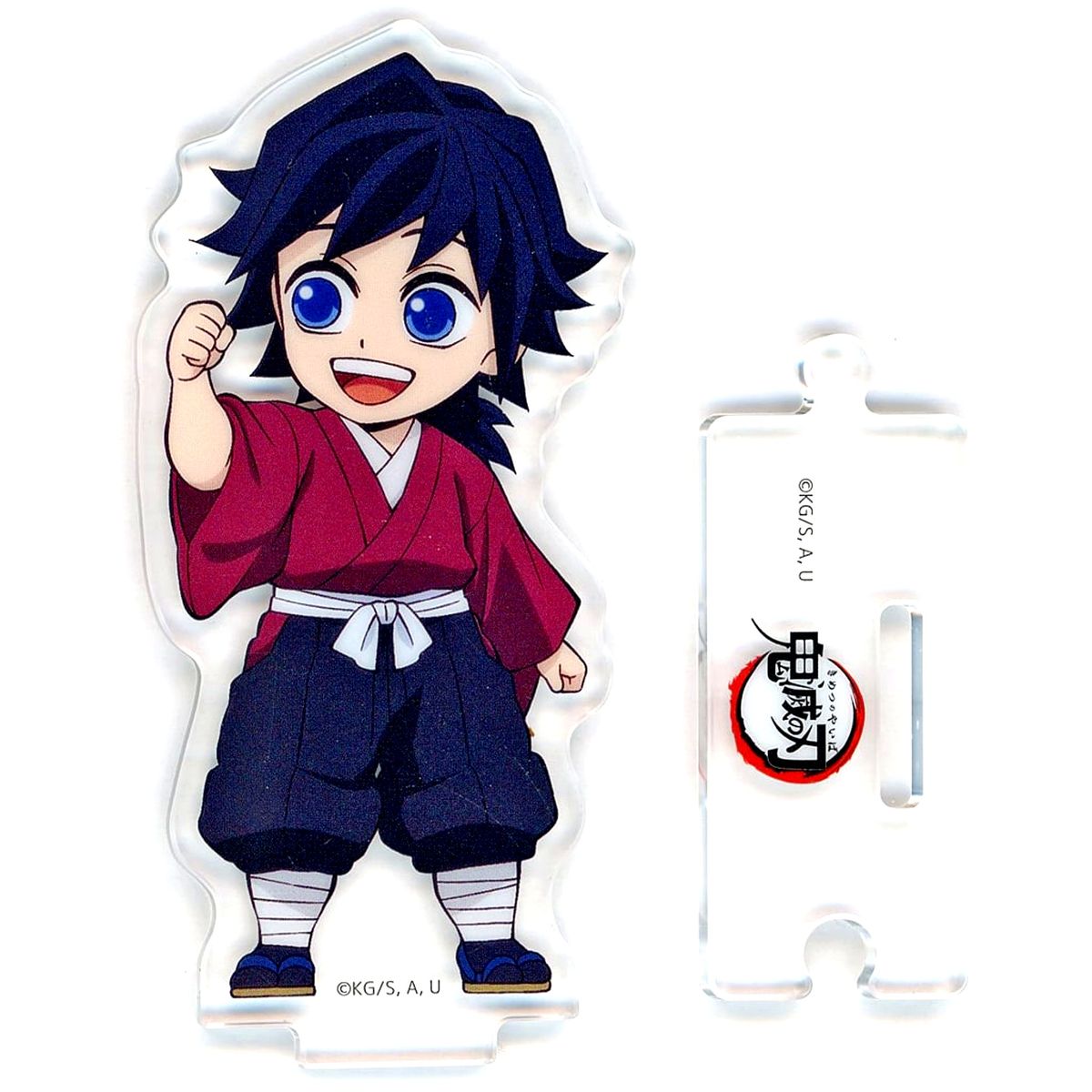 Giyu Tomioka Demon Slayer: Kimetsu no Yaiba x ufotable Cafe x Machi Asobi CAFE Connected Gathering 2026 Hashira Training Arc Childhood Original Mini Chara Random Acrylic Stand C [USED]