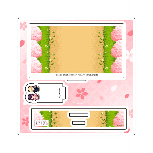 01 Miyo Saimori Kiyoka Kudo Official Illustration Acrylic Stand Plate My Happy Marriage [USED]