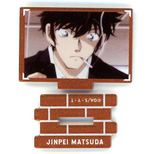 Jinpei Matsuda Detective Conan Scene Shot Trading Metallic Mini Acrylic Stand Police Academy Group Collection Vol.5 [USED]