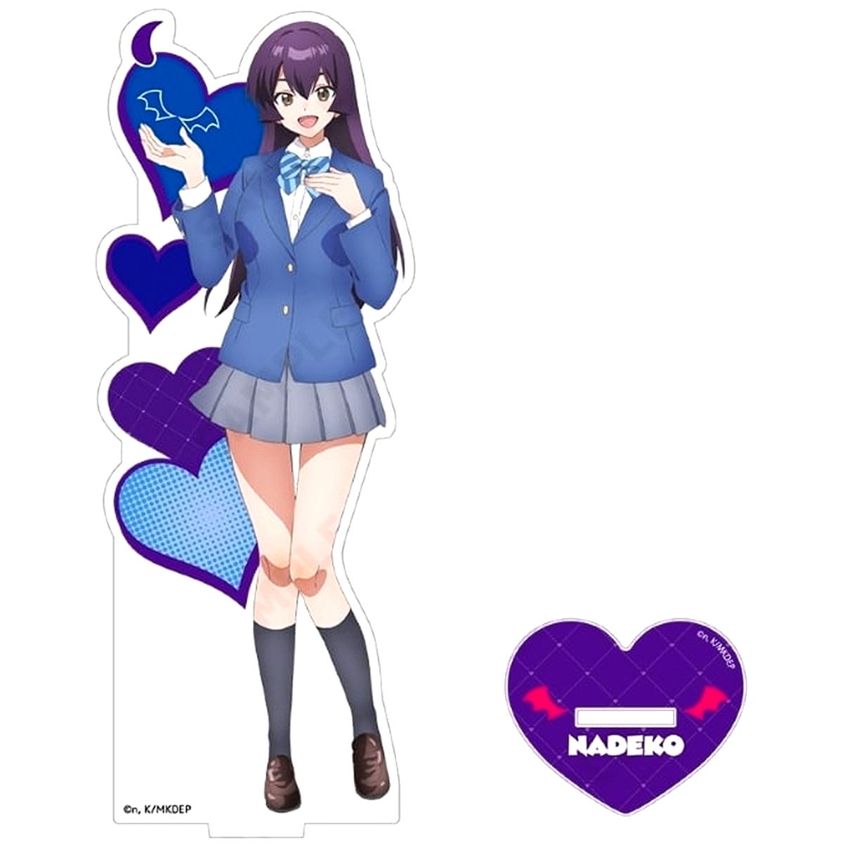Nadeko Masurao Big Acrylic Stand TV Anime Mistress Kanan is Devilishly Easy [USED]