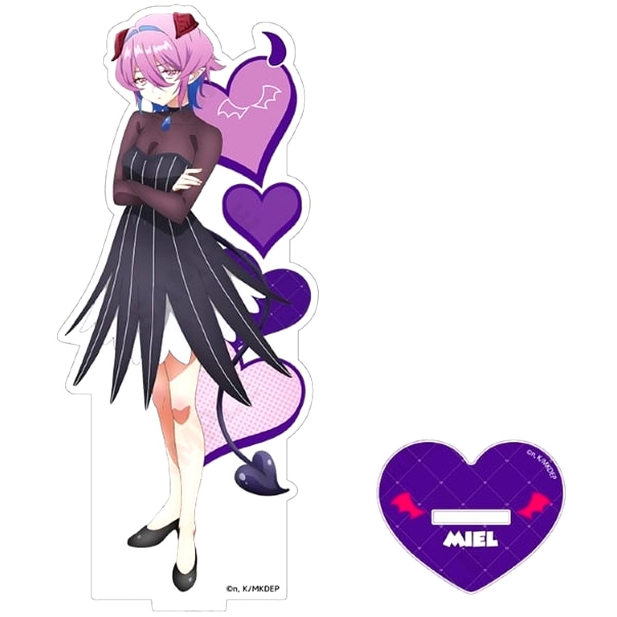 Miel Zebul Big Acrylic Stand TV Anime Mistress Kanan is Devilishly Easy [USED]