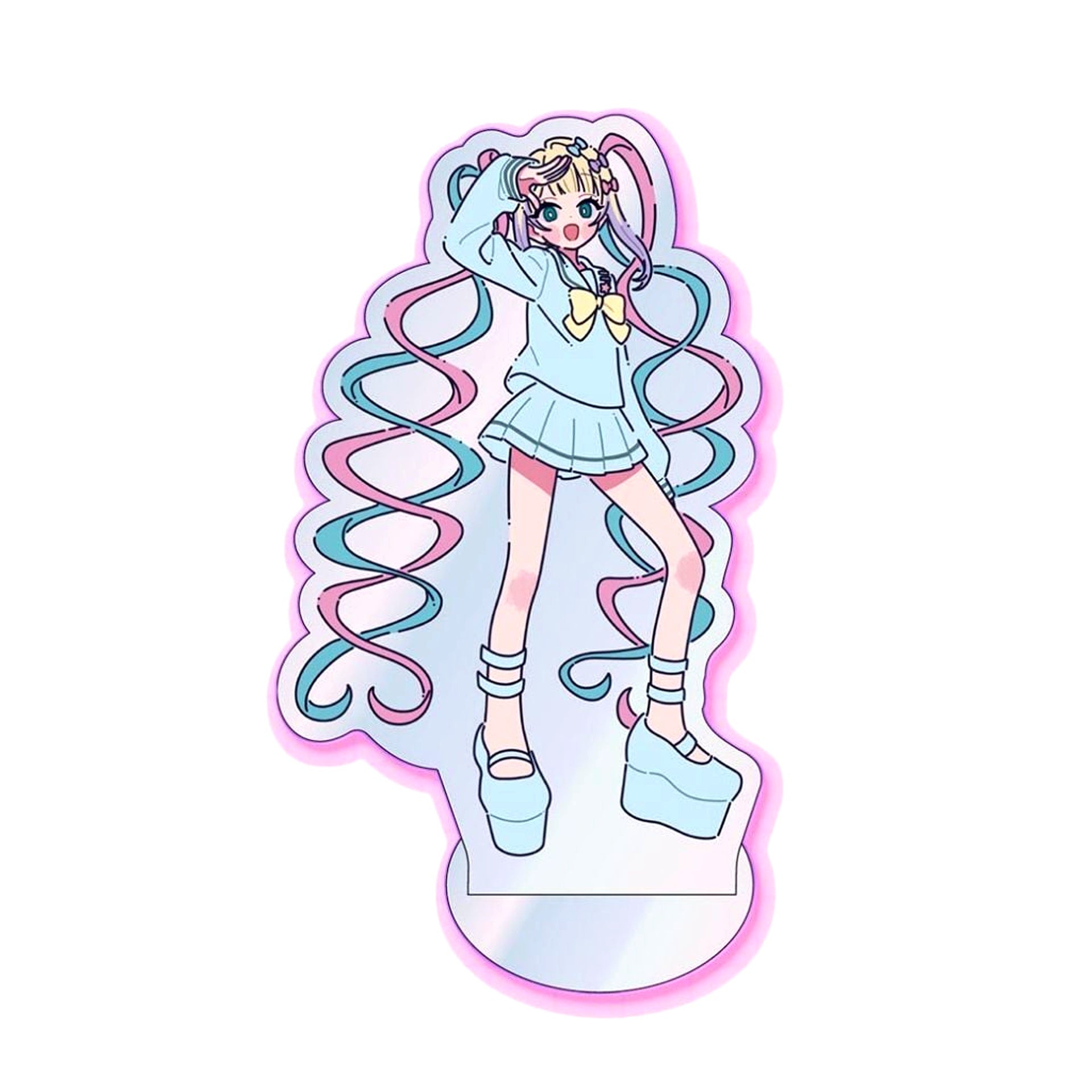 KAnGEL Waki Sensei Ver. Acrylic Stand NEEDY GIRL OVERDOSE [USED]