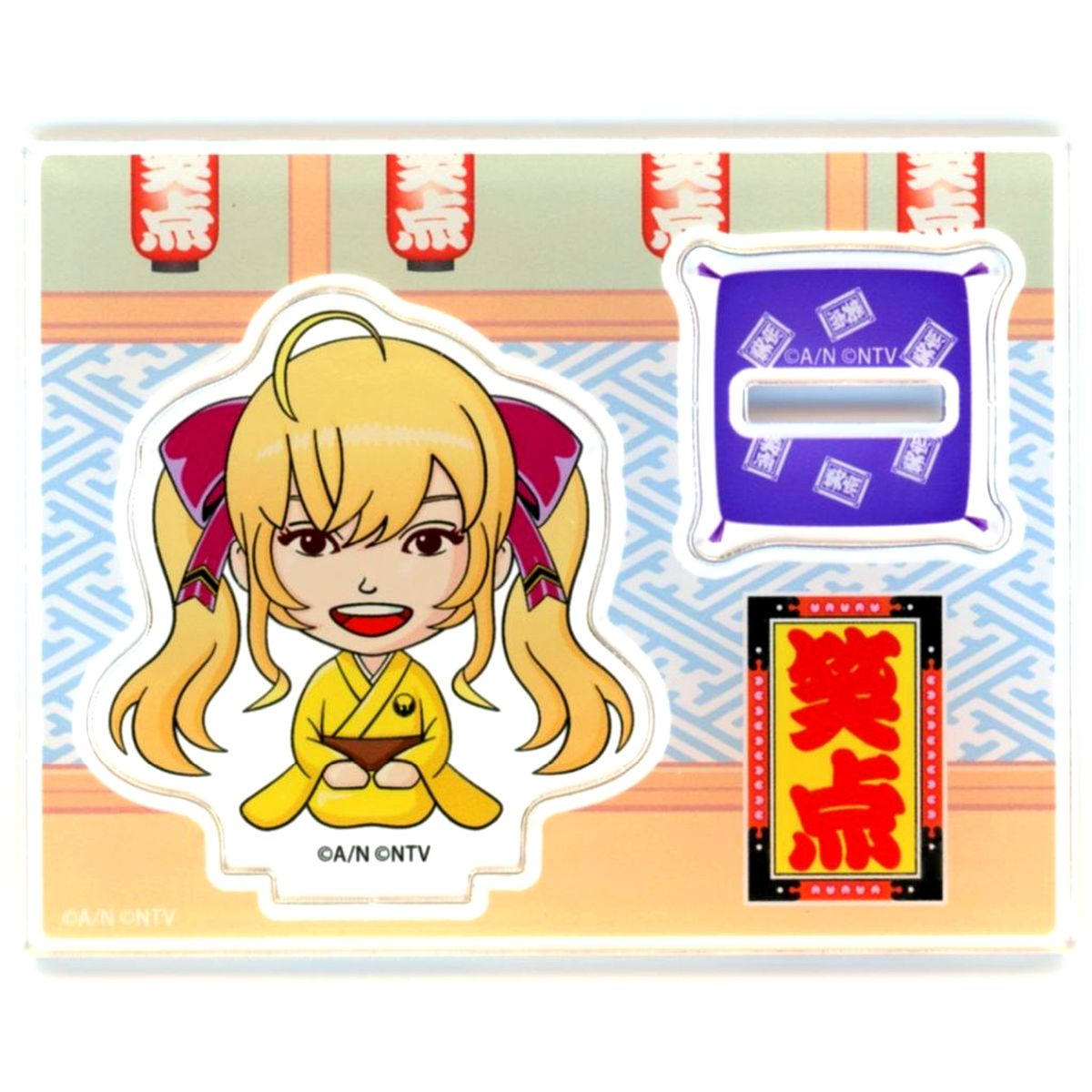 Takamiya Rion Mini Character Acrylic Stand Sho-ten 60th Anniv x Virtual YouTuber Nijisanji [USED]