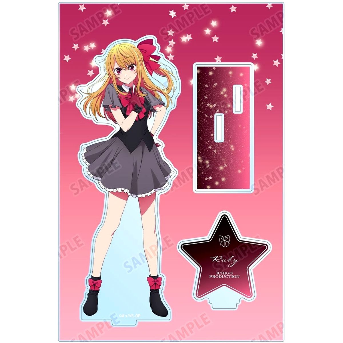Ruby Hoshino Large Acrylic Stand with Parts Oshi No Ko [USED]