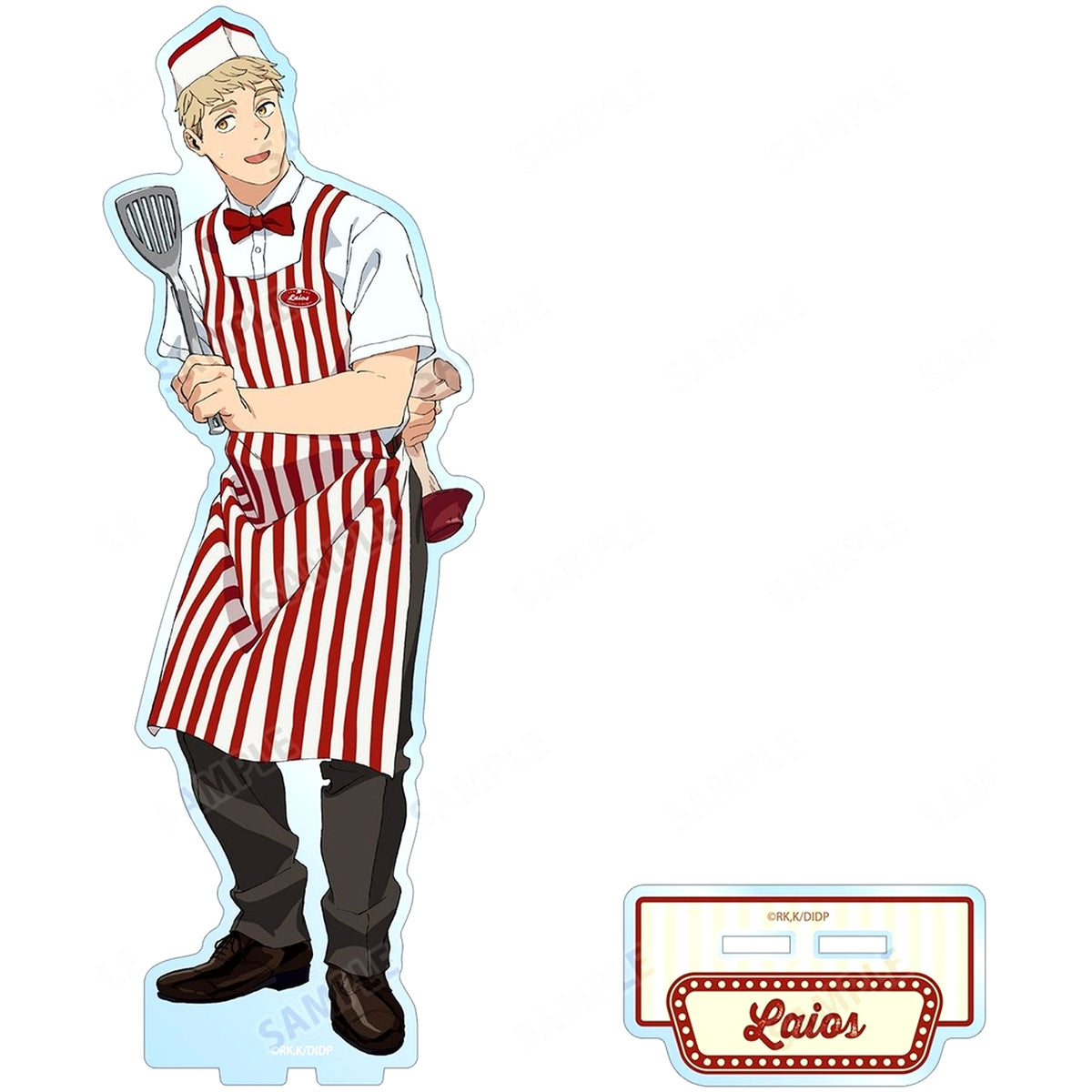 Laios Touden Illustration American Diner Ver. Big Acrylic Stand TV Anime Delicious in Dungeon [USED]