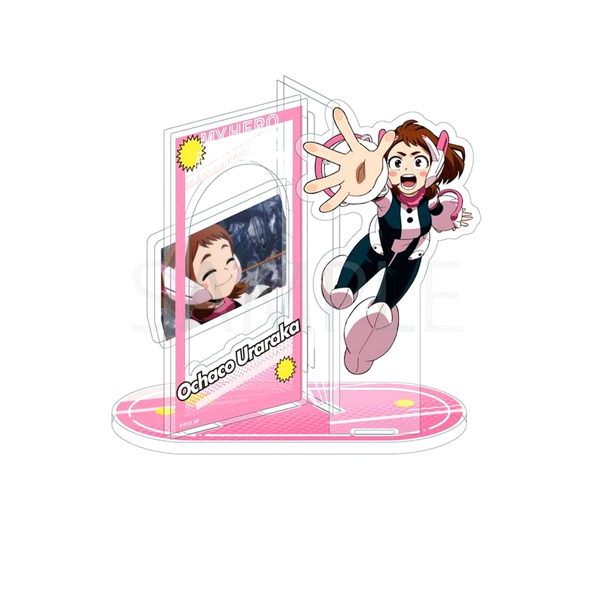 Ochako Uraraka 03. My Hero Academia Anime Scene Shot Acrylic Stand [USED]