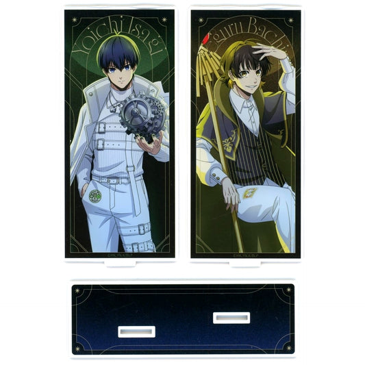 Yoichi Isagi & Meguru Bachira Blue Lock x Atre Akihabara Fated Photo Vol. 1 Pair Acrylic Plate [USED]