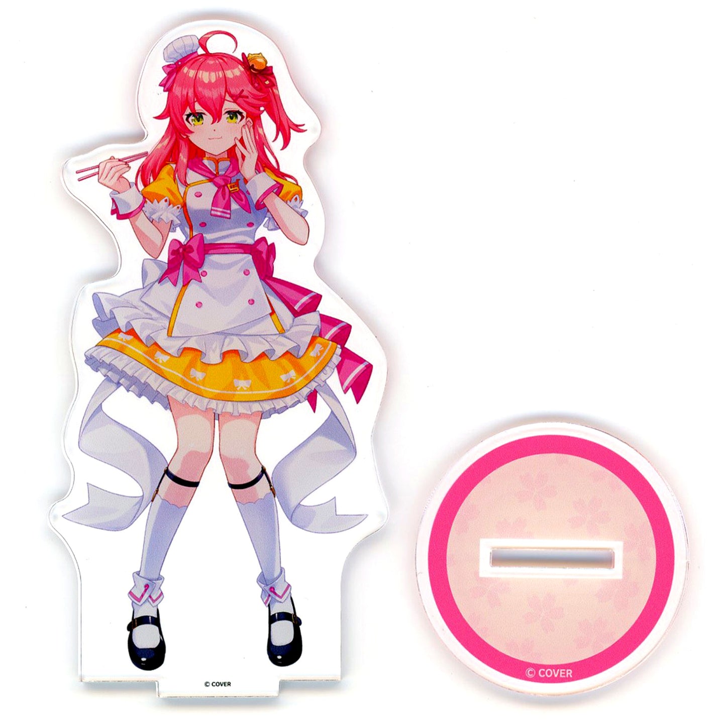 Sakura Miko Acrylic Stand Bonus Item Virtual YouTuber Hololive x Yahoo! Shopping Fubu Miko Mio Manpuku Party! Purchase Bonus [USED]