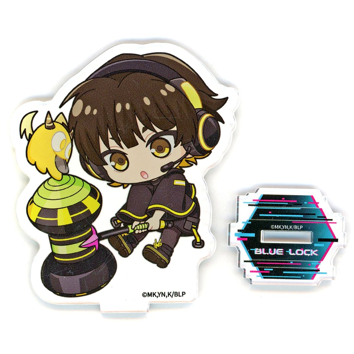 Meguru Bachira Blue Lock x FavoteriA Special Collaboration: Virtual Battle Mini Character Trading Acrylic Stand Battle ver. B Group [USED]