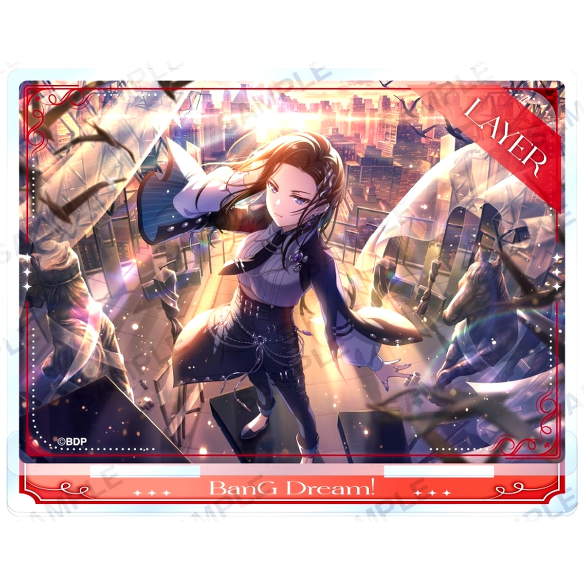 LAYER Plate Acrylic Stand Vol. 1 RAISE A SUILEN BanG Dream! [USED]