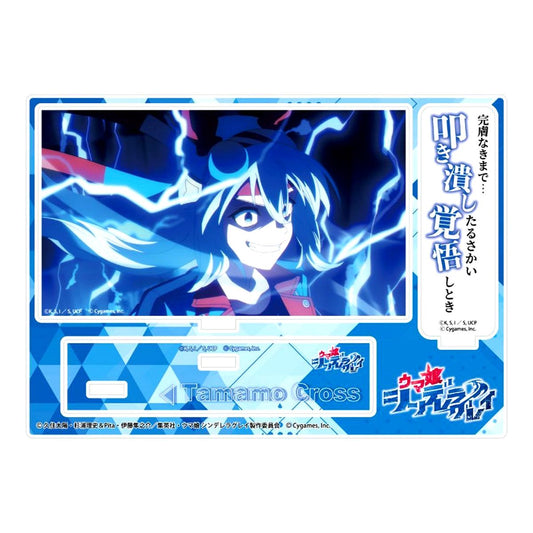 Tamamo Cross Uma Musume Cinderella Gray Acrylic Diorama with Dialogue [USED]