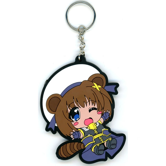 Hayate Yagami Original Rubber Charm Magical Girl Lyrical Nanoha INNOCENT x Sumitomo Mitsui VISA Card Point Exchange Prize [USED]