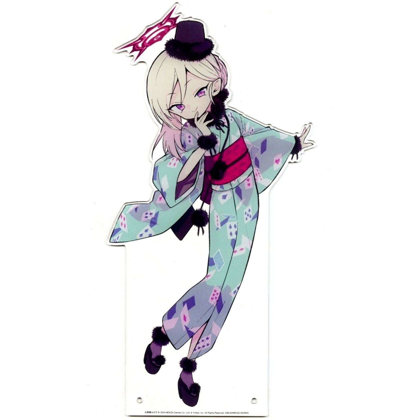 Mutsuki Asagi Big Acrylic Stand Bundle Bonus for Blue Archive Problem Solver 68 Business Diary Animate Limited Set Single Item [USED]