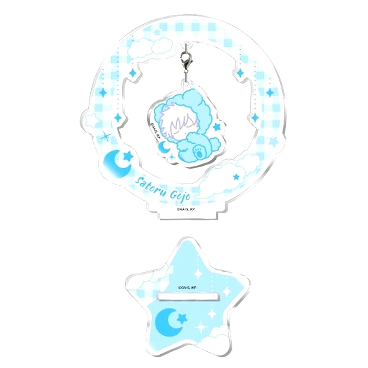 Satoru Gojo Jujutsu Kaisen 5th Anniversary Oyasumi Series Yurayura Acrylic Stand Vol.1 [USED]