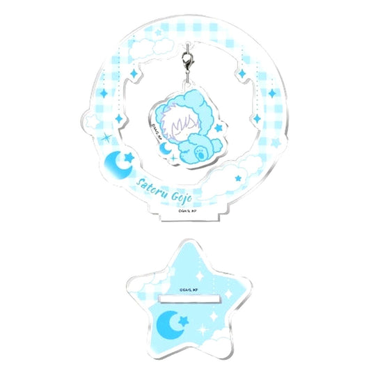 Satoru Gojo Jujutsu Kaisen 5th Anniversary Oyasumi Series Yurayura Acrylic Stand Vol.1 [USED]
