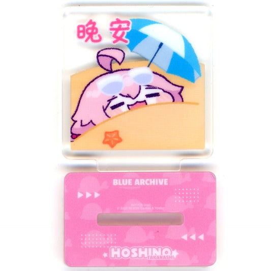 Hoshino Takanashi Good Night Acrylic Stand Blue Archive China Limited [USED]