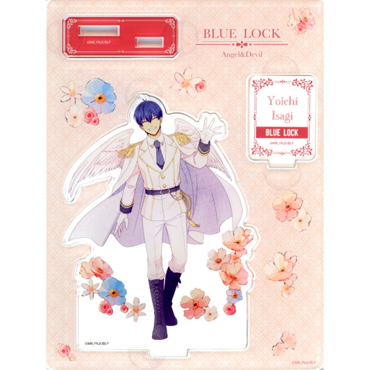 Yoichi Isagi Angel Ver. Flower Pattern Acrylic Stand Blue Lock x Ouchi de Collaboration Angel & Devil [USED]