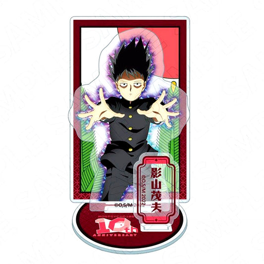 Shigeo Kageyama Mob Psycho 100 III Charaditional Toy Hanafuda Acrylic Stand [USED]