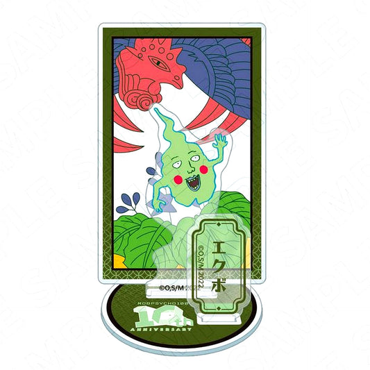 Ekubo Mob Psycho 100 III Charaditional Toy Hanafuda Acrylic Stand [USED]
