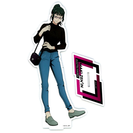 Maki Zenin Jujutsu Kaisen TOHO animation Kuji Online Big Acrylic Stand 5th Anniversary S-4 Prize [USED]
