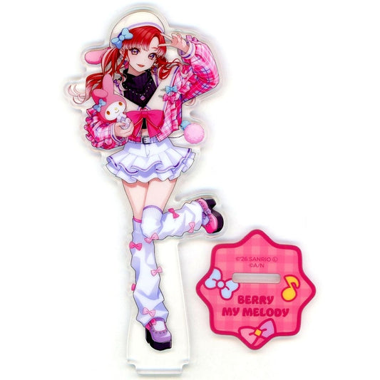 Saotome Berry x My Melody Acrylic Stand Virtual YouTuber Nijisanji NIJISANJI Speciale x Sanrio Characters [USED]