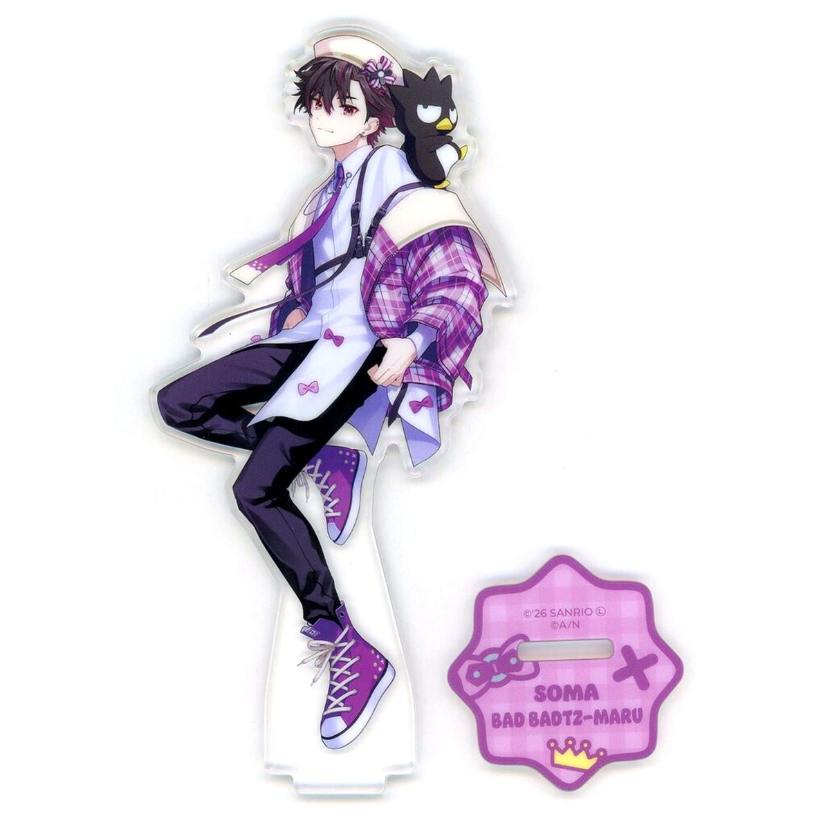 Sakayori Soma x Badtz-Maru Virtual YouTuber Nijisanji NIJISANJI Speciale x Sanrio Characters Acrylic Stand [USED]
