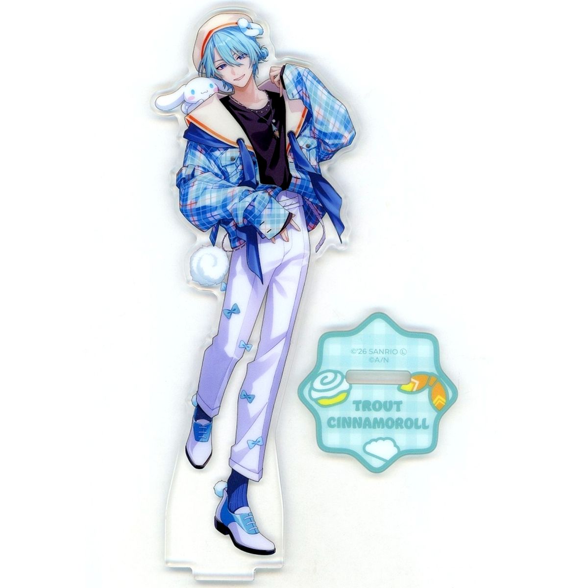 Nagisa Trout x Cinnamoroll Acrylic Stand Virtual YouTuber Nijisanji NIJISANJI Speciale x Sanrio Characters [USED]