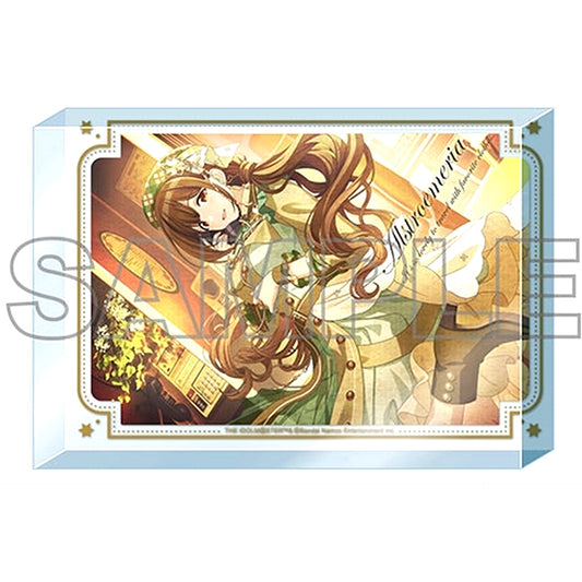 Chiyuki Kuwayama Single Petal Spinning World Ver. Acrylic Block THE IDOLM@STER Shiny Colors [USED]