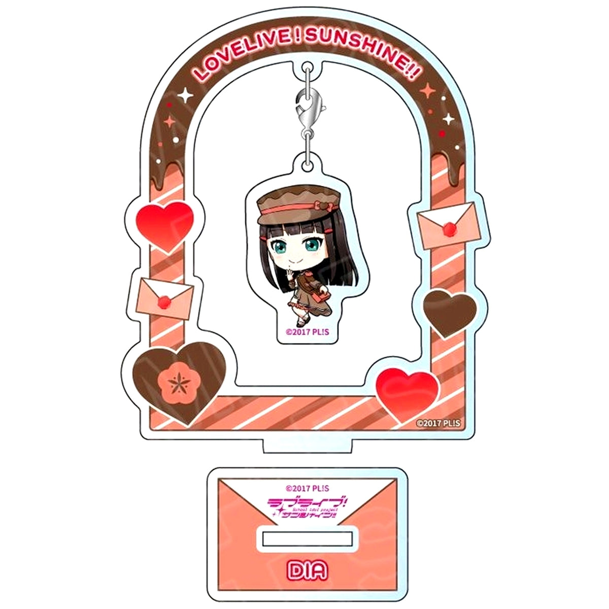 Dia Kurosawa Messenger Deformed Ver. Furafura Acrylic Stand Love Live! Sunshine!! [USED]