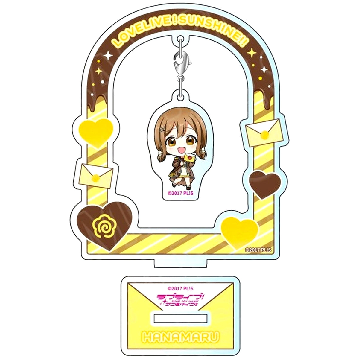 Hanamaru Kunikida Messenger Deformed Ver. Furafura Acrylic Stand Love Live! Sunshine!! [USED]