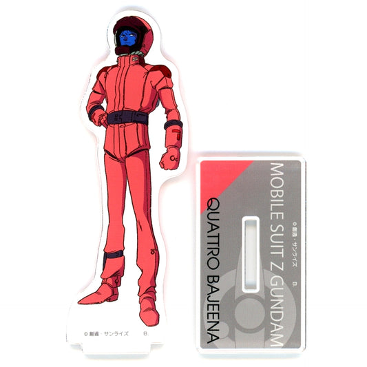 Quattro Bajeena Acrylic Stand Standard Size Mobile Suit Zeta Gundam [USED]