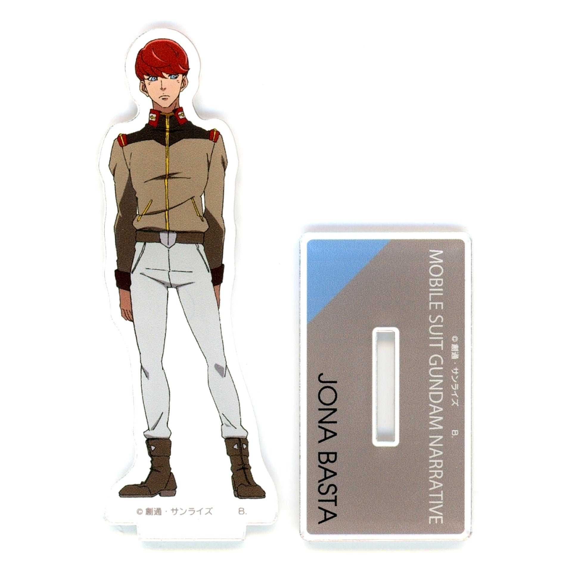 Jona Basta Acrylic Stand Standard Size Mobile Suit Gundam Narrative [USED]