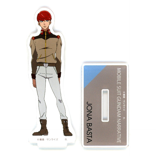 Jona Basta Acrylic Stand Standard Size Mobile Suit Gundam Narrative [USED]