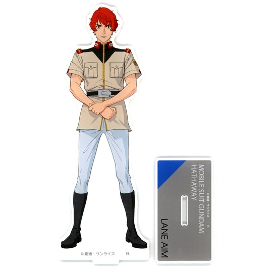 Lane Aim Big Acrylic Stand Part 3 Mobile Suit Gundam Hathaway [USED]