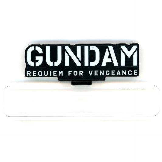 Acrylic Logo Display EX Mobile Suit Gundam Requiem for Vengeance [USED]