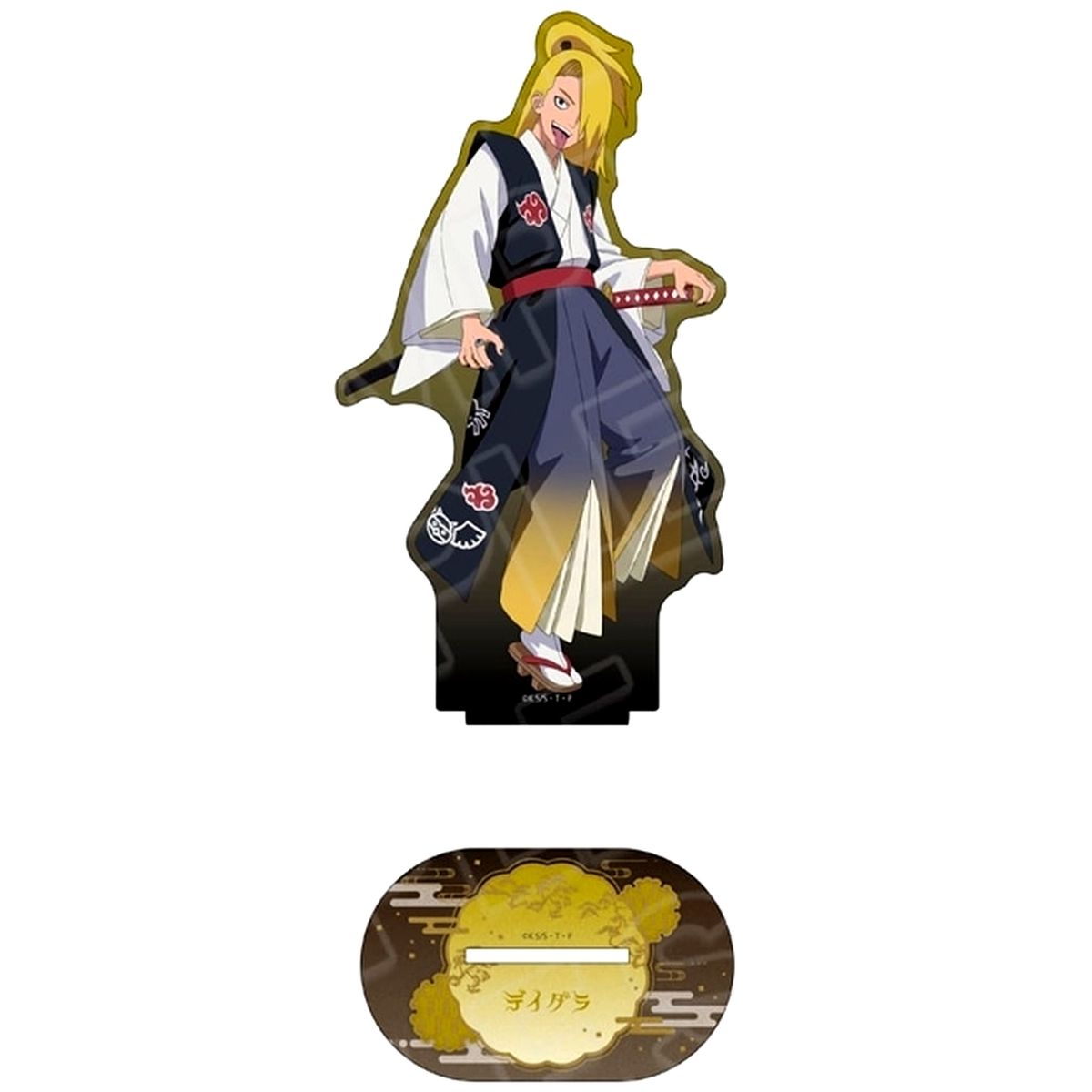 Deidara Giant Acrylic Stand Modern Japanese Attire ver. Naruto: Shippuden [USED]