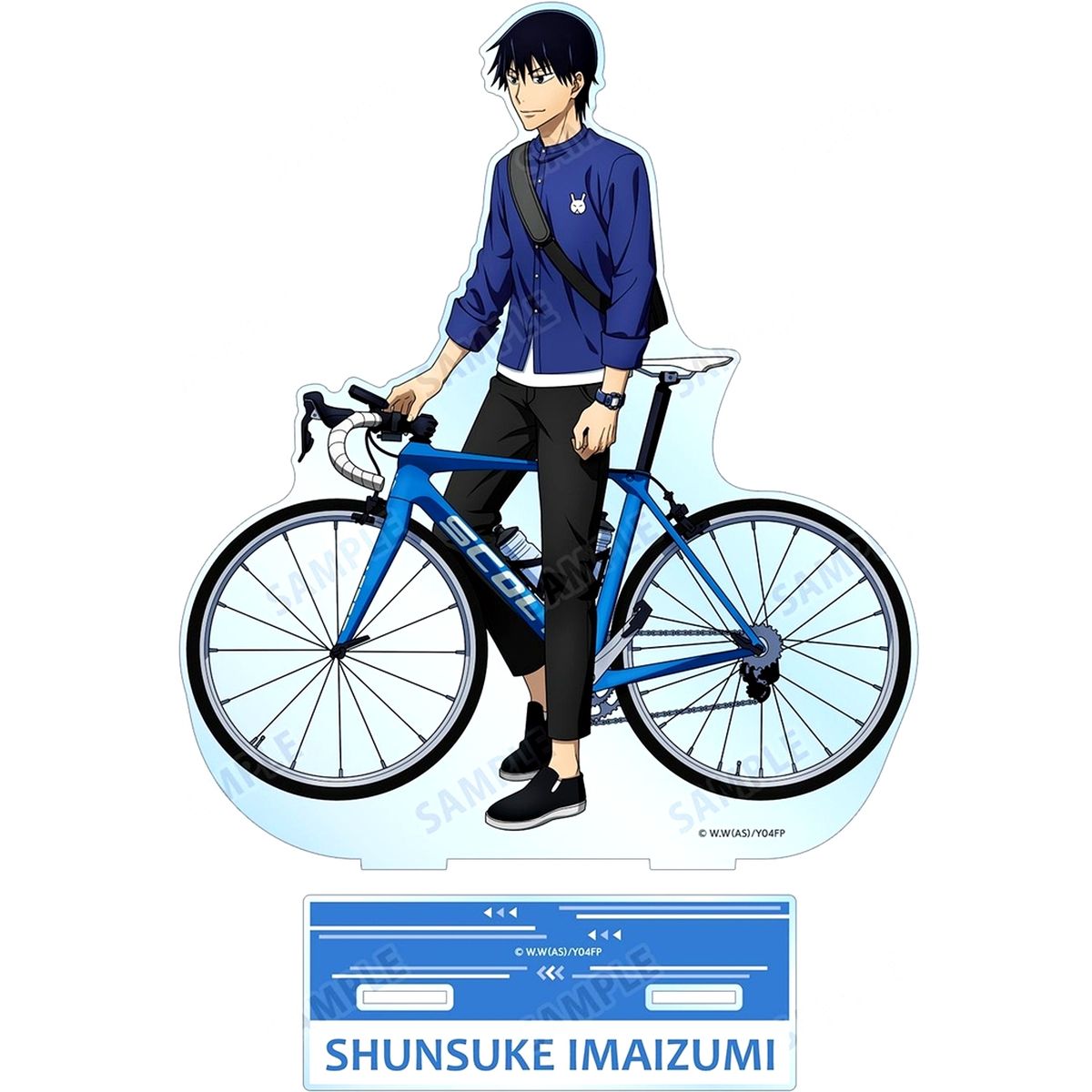Shunsuke Imaizumi Illustration Outdoor Large Acrylic Stand Yowamushi Pedal Glory Line [USED]
