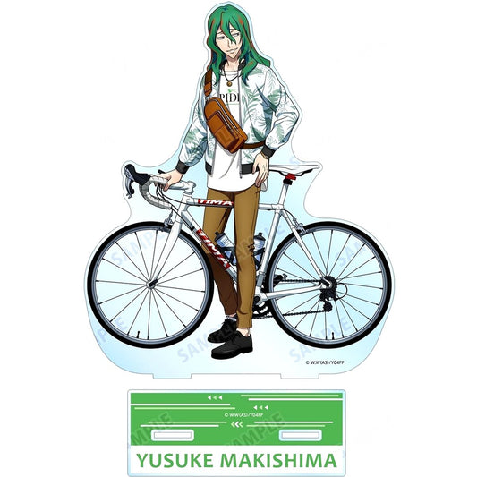 Yusuke Makishima Illustration Outdoor Large Acrylic Stand Yowamushi Pedal Glory Line [USED]