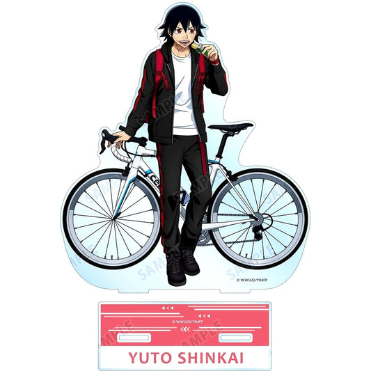 Yuto Shinkai Illustration Outdoor Large Acrylic Stand Yowamushi Pedal Glory Line [USED]