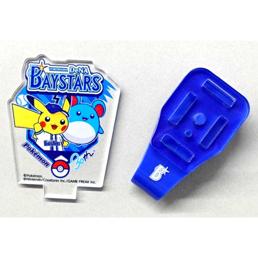 Pikachu & Marill Acrylic Cap Mascot Yokohama DeNA BayStars x Pokemon Baseball Festa 2026 30 Years of Thoughts into the Ball [USED]