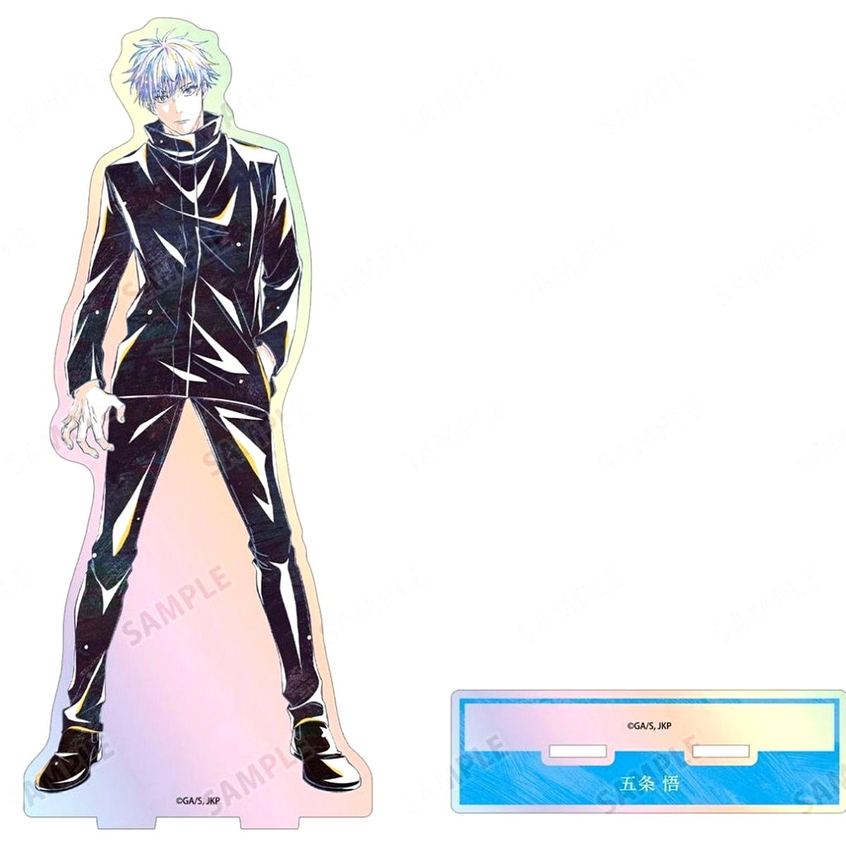 Satoru Gojo Jujutsu Kaisen Ani-Art 5th Anniversary Aurora BIG Acrylic Stand Anime 5th Anniversary Commemoration Animate Advance Reservation Campaign [USED]