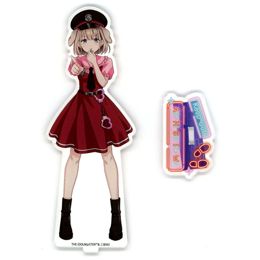 Asahi Serizawa Acrylic Stand Waku Doki Kuji Kememimi Police Ver. D Prize THE IDOLM@STER Shiny Colors [USED]