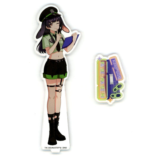 Fuyuko Mayuzumi Acrylic Stand Waku Doki Kuji Kememimi Police Ver. E Prize THE IDOLM@STER Shiny Colors [USED]