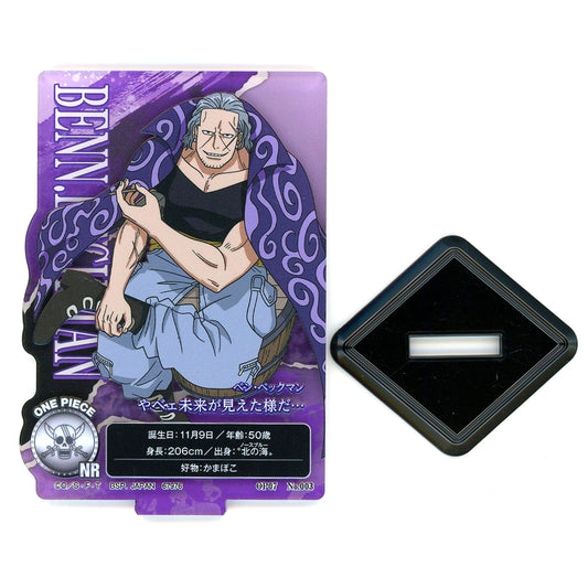 Benn Beckman H Prize ACLLECT Red Hair Pirates Acrylic Stand Ichiban Kuji One Piece [USED]