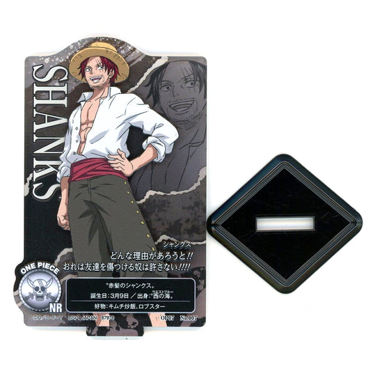 Shanks No Matter the Reason!! ACLLECT Red Hair Pirates One Piece Ichiban Kuji Red Hair Pirates H Prize Acrylic Stand [USED]