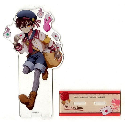 Hanako kun Letter Delivery Summer Big Acrylic Stand Toilet-Bound Hanako-kun Season 2 Lucky Button Box Gold Prize [USED]