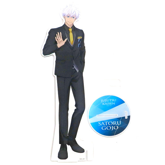 Satoru Gojo Suit Visual Big Acrylic Stand Anime Jujutsu Kaisen 5th Anniversary TOHO animation Store Online Limited [USED]